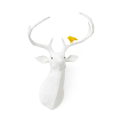 Deer Papier-M ch Head Wall D cor image
