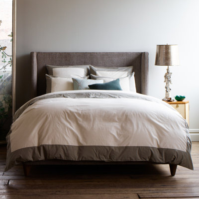 Modern Border Smoke Duvet Cover image