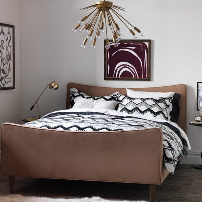 Painted Chevron Duvet Set image