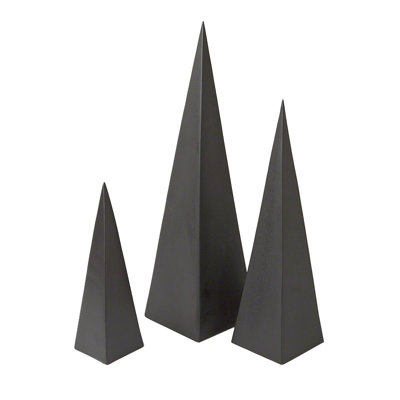 3 Piece Pyramid Objet Set image