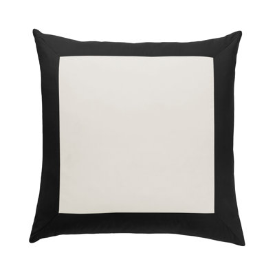 Modern Border Ink Euro Sham image