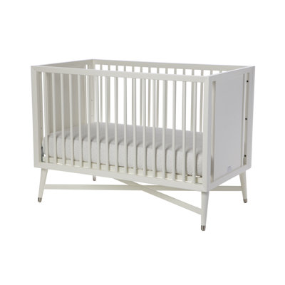 DwellStudio Mid-Century French White Convertible Crib MC-CR-1000XX-FWT