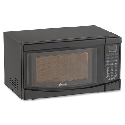 0.7 Cu. Ft. 700W Countertop Microwave Color: Black image