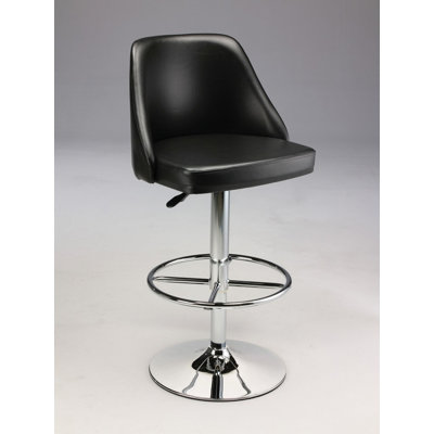 Adjustable Height Swivel Bar Stool