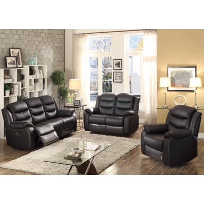 Bennett 3Pc. Set ( SOFA, LOVE AND CHAIR ) AC Pacific Living Room Sets