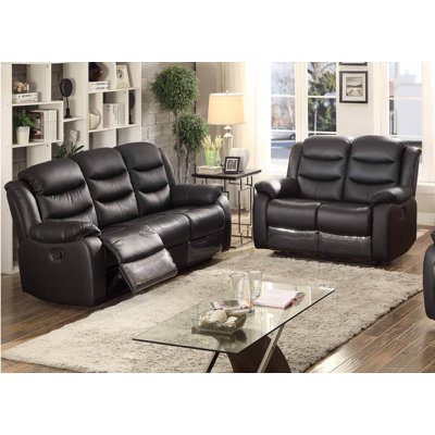 Bennett 2Pc. Set ( SOFA AND LOVE ) AC Pacific Living Room Sets