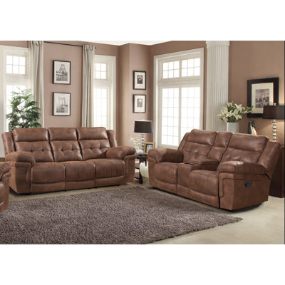 Kingston 2Pc. Set ( SOFA AND LOVE ) AC Pacific Living Room Sets