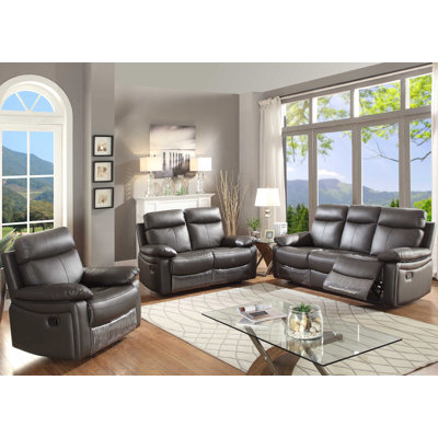 Ryker 3Pc. Set ( SOFA, LOVE AND CHAIR ) AC Pacific Living Room Sets