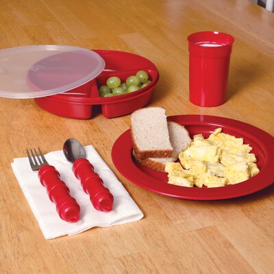 Deluxe Dinnerware Eating and Drinking Aids Set image