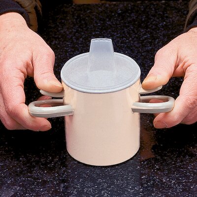 Artho Thumbs-Up Cup Drinking Aid with Lid image
