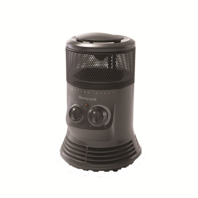 Honeywell Portable Electric Fan Compact Heater with Adjustable Thermostat Honeywell Portable Electric Fan Compact Heater with Adjustable Thermostat