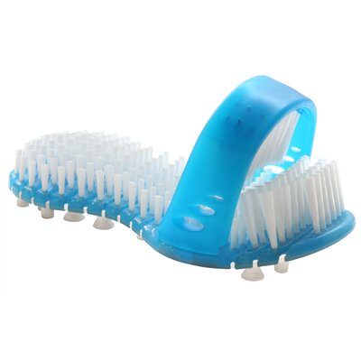 Avivo Shower Sandal Foot Scrubber Hygiene Product Color: Blue image