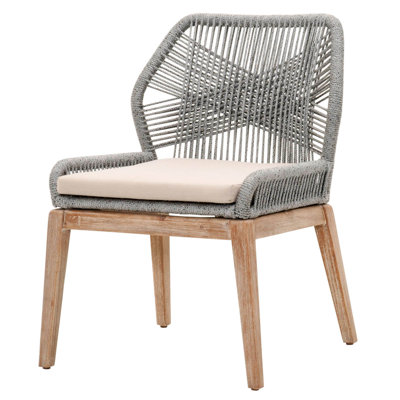 Loom Side Chair (Set of 2) Finish: Platinum