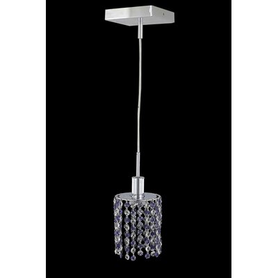 Mini 1 Light Pendant Crystal Color / Crystal Trim: Topaz (Brown) / Royal Cut