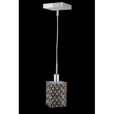 Mini 1 Light Pendant Crystal Color / Crystal Trim: Bordeaux (Red) / Strass Swarovski