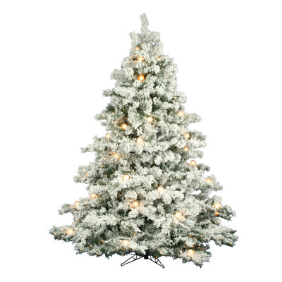 low priced flocked utica fir 10 white artificial low priced flocked utica fir 10 white artificial