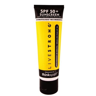 Livestrong SPF 50+ Sunscreen Cream Lotion image