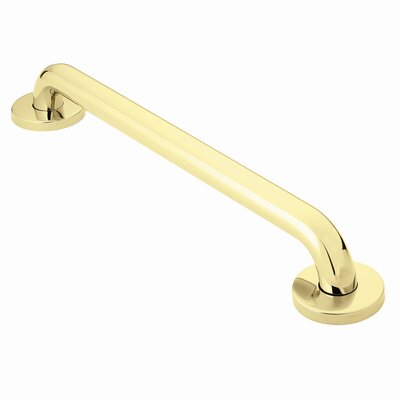 Secure Mount Concealed Screw Grab Bar Color: Polished Brass image