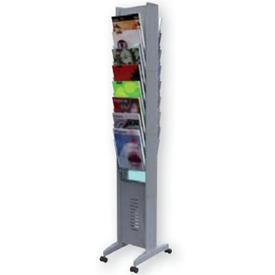 16 Pocket Letter EPI Literature Display Finish: Silver image