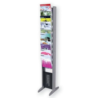 10 Pocket Letter EPI Literature Display Finish: Silver image