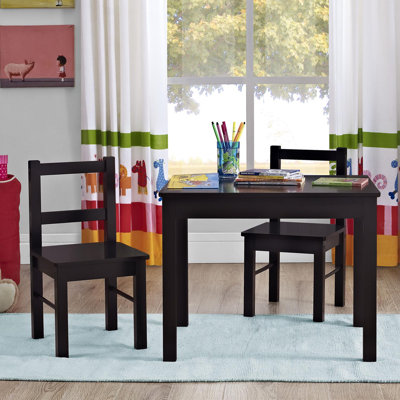 Altra Kids 3 Piece Rectangle Table & Chair Set 5827396PCOM