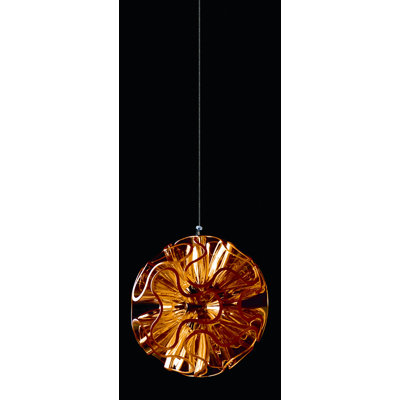 Coral Pendant Color: Orange