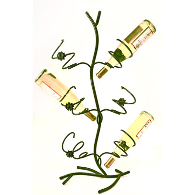Wild Rose 6 Bottle Tabletop Wine Rack