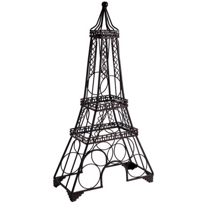 Eiffel Tower 6 Bottle Tabletop Wine Bottle Rack