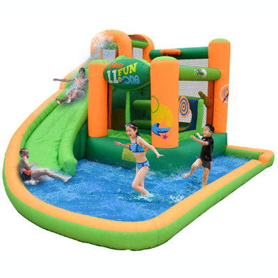Kidwise Endless Fun 11 in 1 Inflatable Water Bounce House KWSS-9306