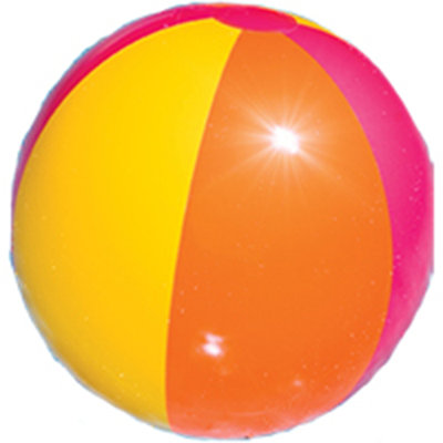 Swimline 24″ 6 Panel Beach Ball (Set of 5) 9001SL