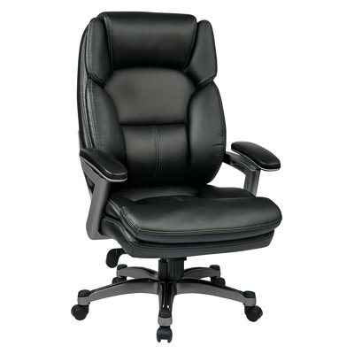 Work Smart Executive Chair Upholstery Color: Black / Titanium Work Smart Executive Chair Upholstery Color: Black / Titanium
