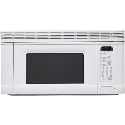 1.4 Cu. Ft. 950W Over-the-Range Microwave Color: White image