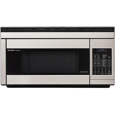 1.1 Cu. Ft. 850W Over-the-Range Convection Microwave Color: Stainless Steel image