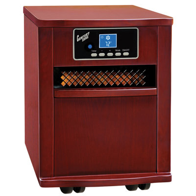 Portable Infared Cabinet Heater Finish: Cherry Portable Infared Cabinet Heater Finish: Cherry