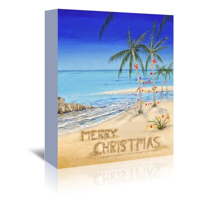 'Coastal Christmas' by Advocate Art Graphic Art on Wrapped Canvas