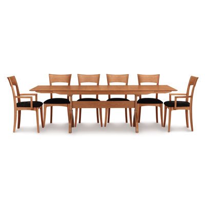 Sarah Extendable Dining Table Finish: Natural Cherry, Size: 30 inch H x 66 inch W x 38 inch D