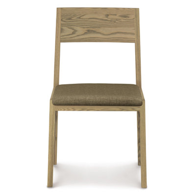 Kyoto Side Chair Finish: Soaped Ash, Upholstery: Alfalfa Fabric