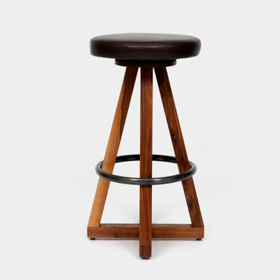 X3 30 inch Swivel Bar Stool Color: Blackbean