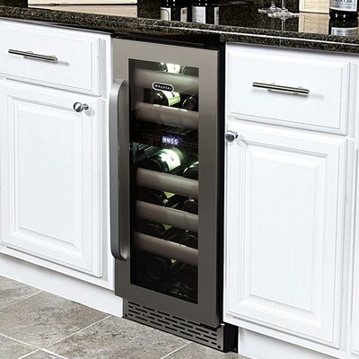 Elite 17 Bottle Dual Zone Built-in Wine Refrigerator image