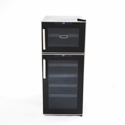 21 Bottle Dual Zone Thermoelectric Wine Refrigerator image