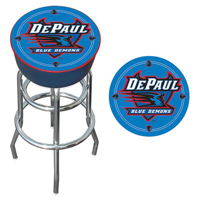 NCAA 31 inch Swivel Bar Stool NCAA Team: DePaul