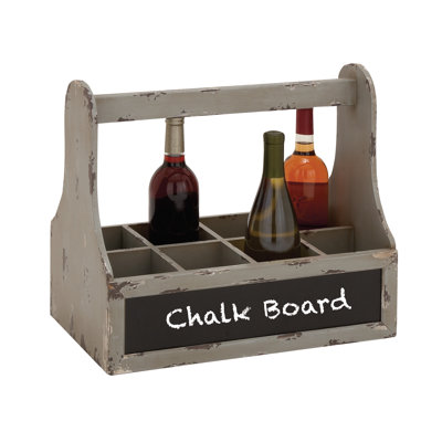Unique 8 Bottle Tabletop Wine Rack