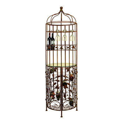 24 Bottle Floor Wine Cabinet