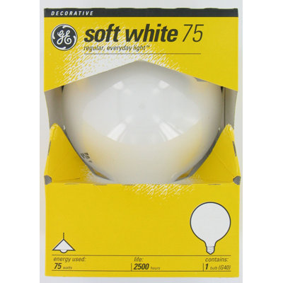 Vanity Globe Light Bulb Wattage: 75