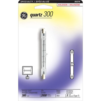 300W Double Ended T2.5 Halogen Quartz Light Bulb