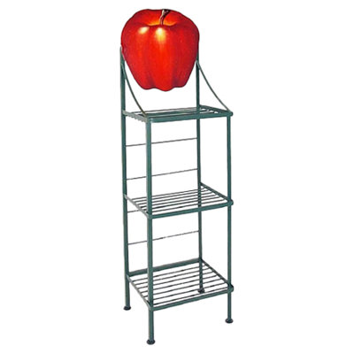 Apple Baker's Rack Finish: Jade Teal