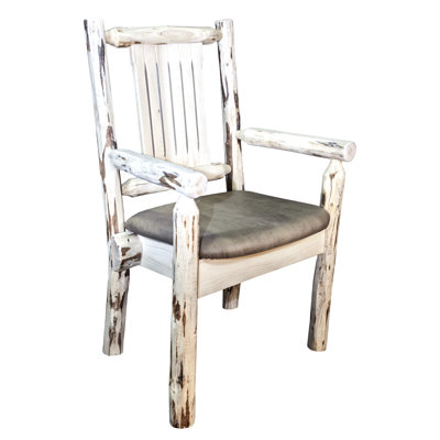 Arm Chair Upholstery: Buckskin