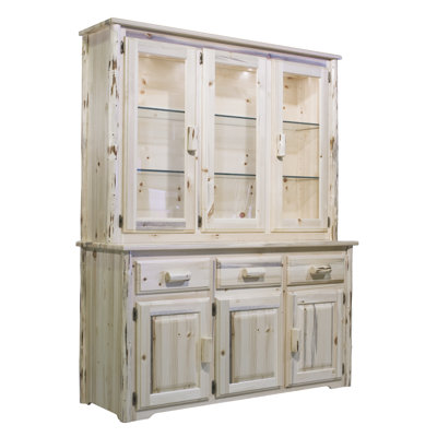Montana China Cabinet Top Finish: Ready To Finish