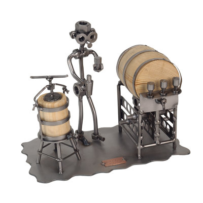 Taster Sculpture 1 Bottle Tabletop Wine Rack