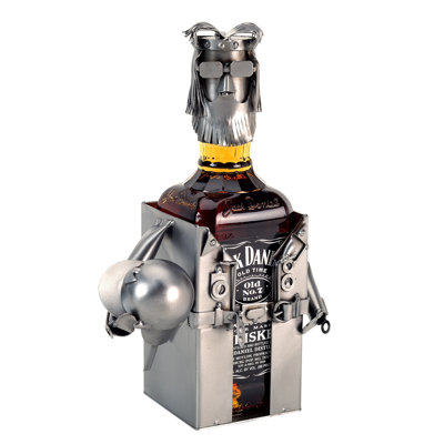 Whiskey 1 Bottle Tabletop Wine Rack